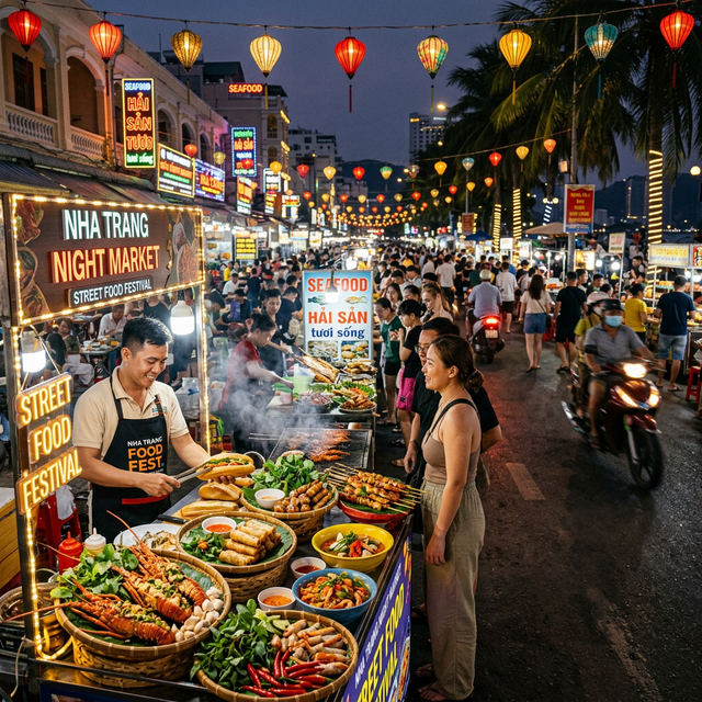Lễ hội ẩm thực đường phố biển